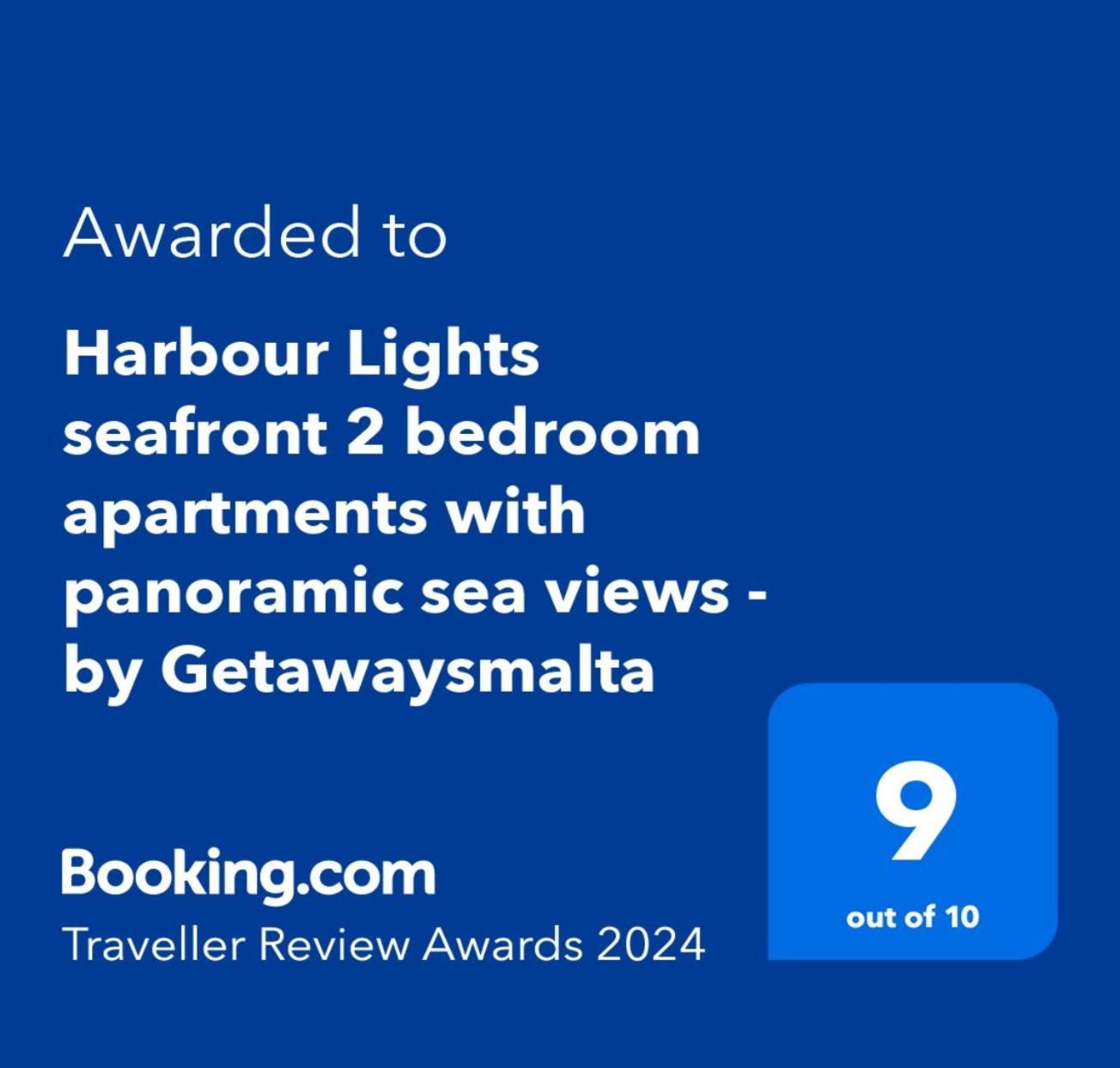 Harbour Lights Seafront 2 Bedroom Apartments With Panoramic Sea Views - By Getawaysmalta Сент-Полс-Бей Екстер'єр фото