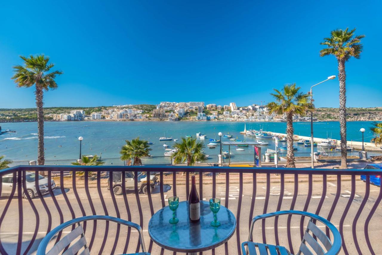 Harbour Lights Seafront 2 Bedroom Apartments With Panoramic Sea Views - By Getawaysmalta Сент-Полс-Бей Екстер'єр фото