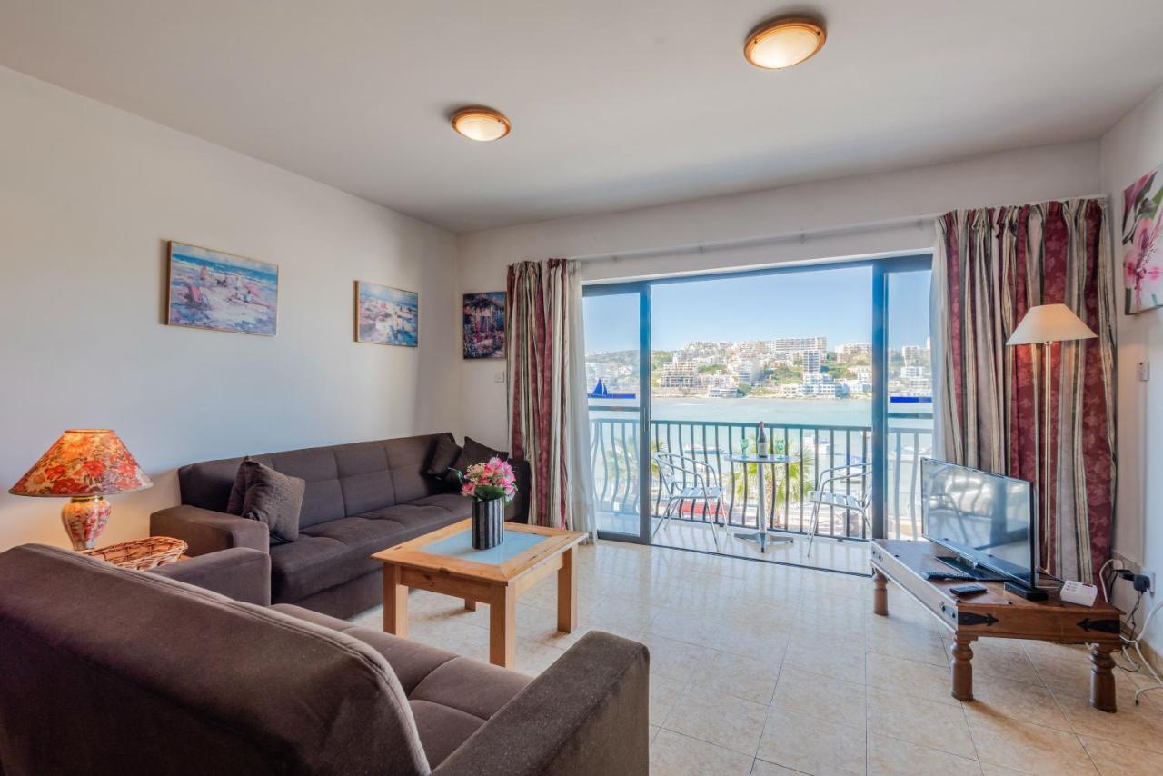 Harbour Lights Seafront 2 Bedroom Apartments With Panoramic Sea Views - By Getawaysmalta Сент-Полс-Бей Екстер'єр фото